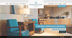 Desktop Screenshot of manorwesthotel.ie
